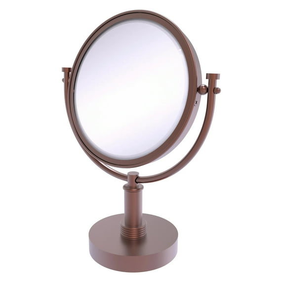 8 Inch Vanity Top Make-Up Mirror 2X Magnification - DM-4G/2X-CA
