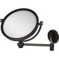 thumbnail image 1 of 8 Inch Wall Mounted Extending Make-Up Mirror with Twisted Accents - Oil Rubbed Bronze / 5X, 1 of 11