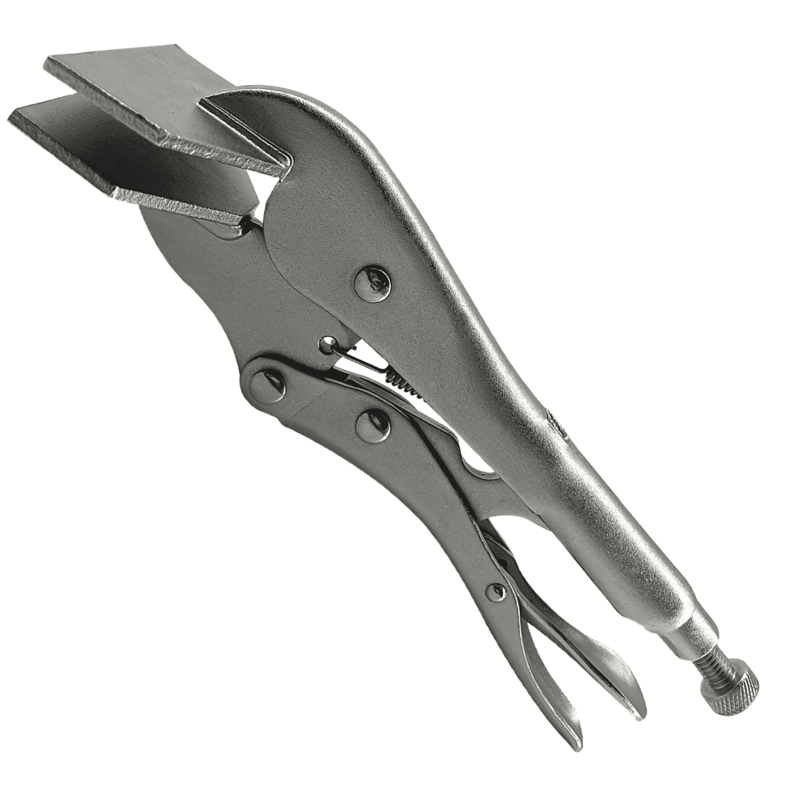 8-Inch Welding Seam Folding Plier, Duckbill Sheet Metal Plier, Carbon Steel Construction, Wide Flat Jaws for Bending, Forming & Metal Fabrication