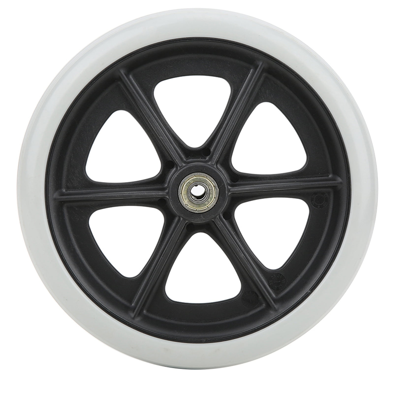 8 Inch Wheelchair Front Wheels Disabled TPR Wheels Wheelchair Accessory