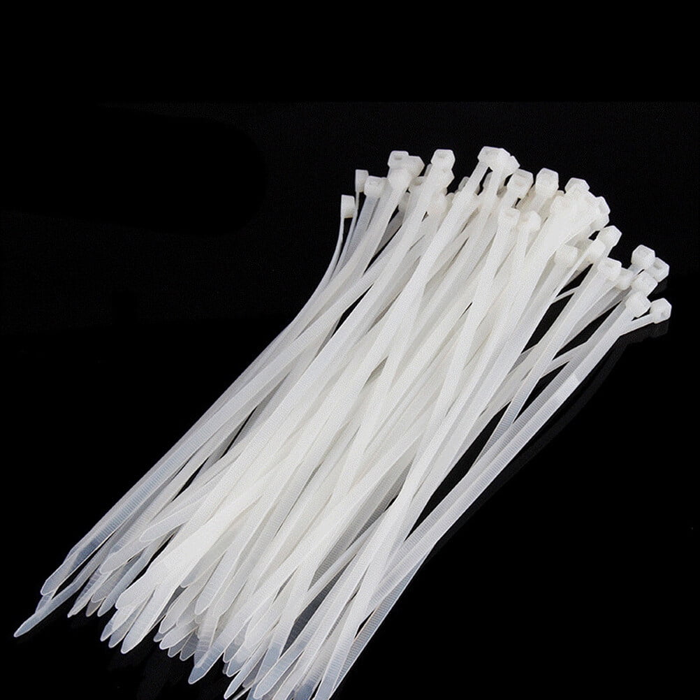 8 Inch Zip Cable Ties (1000 Pack), SelfLocking Premium Nylon Cable
