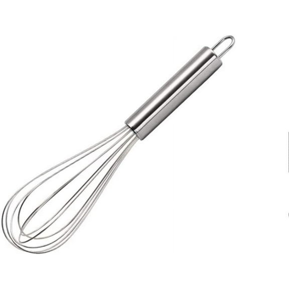8 Inches Stainless Steel Whisk,Easy Whisk Egg Beater,Manual Mixer Blender,Balloon Wire Whisk for Blending