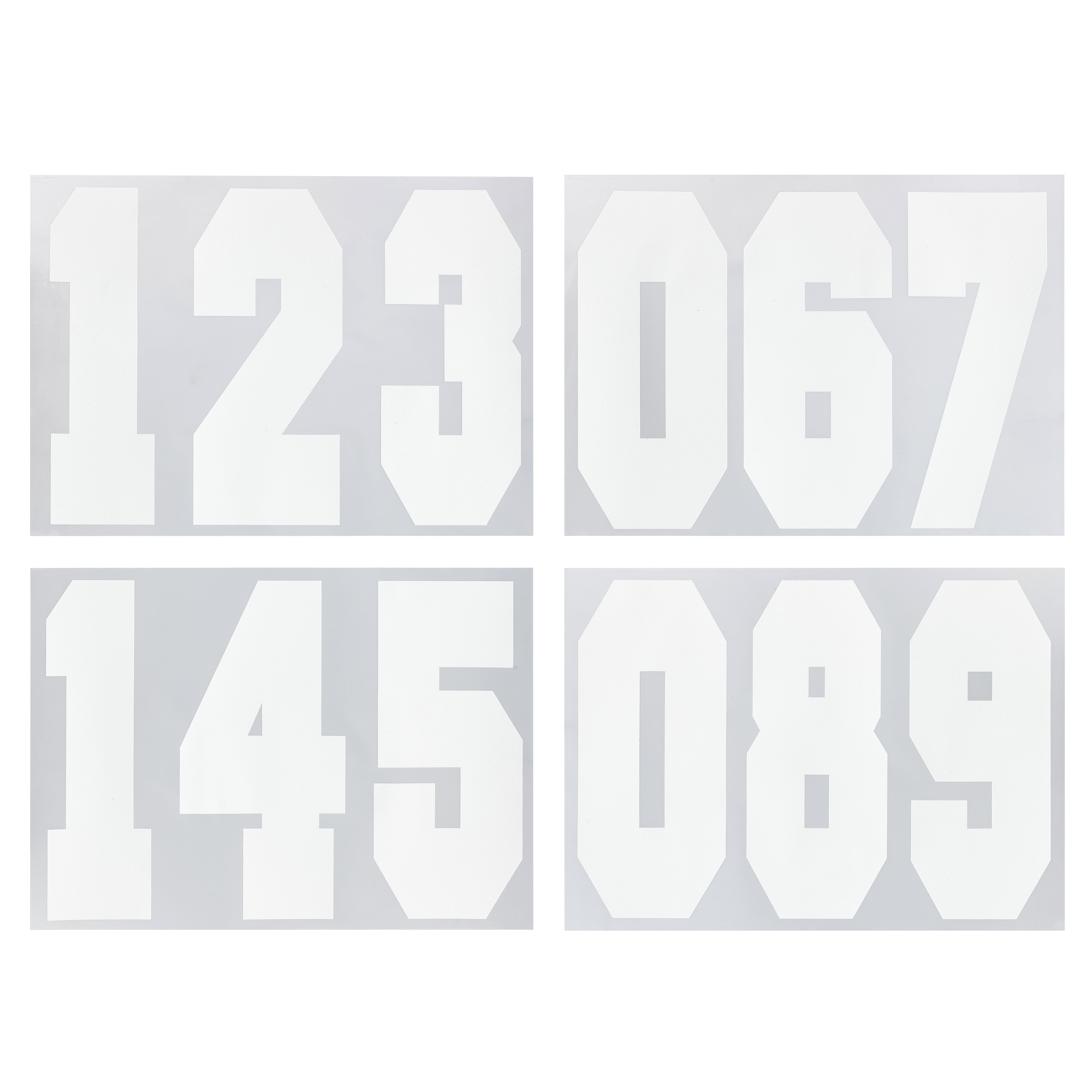 8" Iron-On Numbers by Make Market
