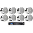 thumbnail image 1 of 8) JBL CONTROL 14C/T 4" In-Ceiling Speakers+Receiver Amp For Restaurant/Bar/Cafe, 1 of 14