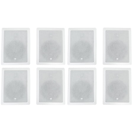 8 JBL Control 126 WT 6.5" 30w Commercial 70v In-Wall Speakers For Restaurant/Bar