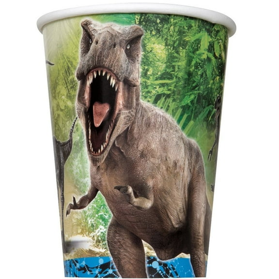 8 Jurassic World Paper Cups 9 oz