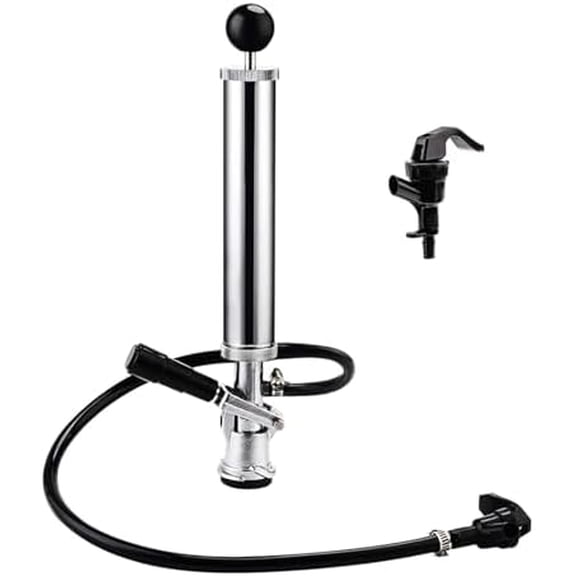 8" Keg Tap Keg Pump D-System Beer Taps for Kegs US Keg Pump for Beer Keg Tap Kit Beer Keg Tap Beer Tap Keg Pump Tap Keg Taps for Beer Pump Keg Hand Pump Keg Tap for Beer Keg Tapper Party Tap
