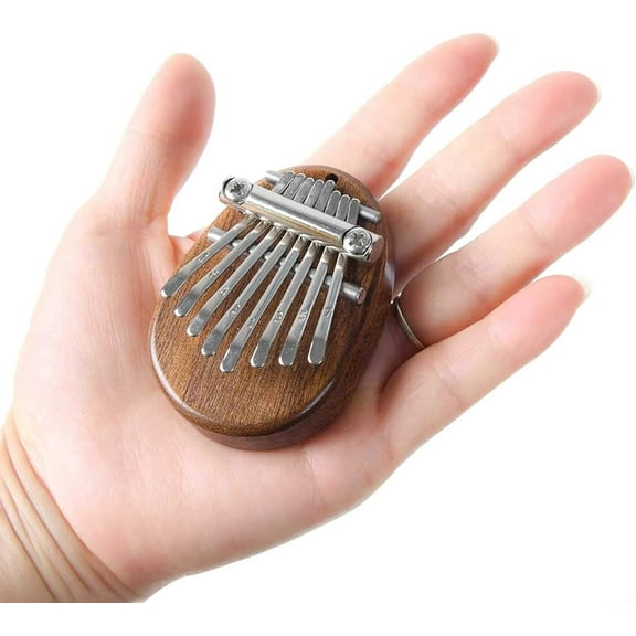 8 Key Mini Kalimba Exquisite Finger Thumb Piano Marimba Musical good accessory Pendant Gift