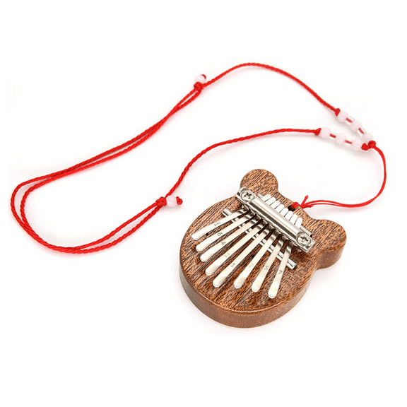 8 Key Mini Kalimba High Quality exquisite Finger Thumb Piano Marimba Musical good accessory Pendant Gift