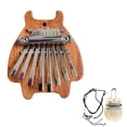 thumbnail image 1 of 8 Key Mini Kalimba Thumb Piano, Portable Finger Piano Musical Instrument with Lanyard, Handheld Percussion for Beginners and Music Lovers B#071 I, 1 of 9