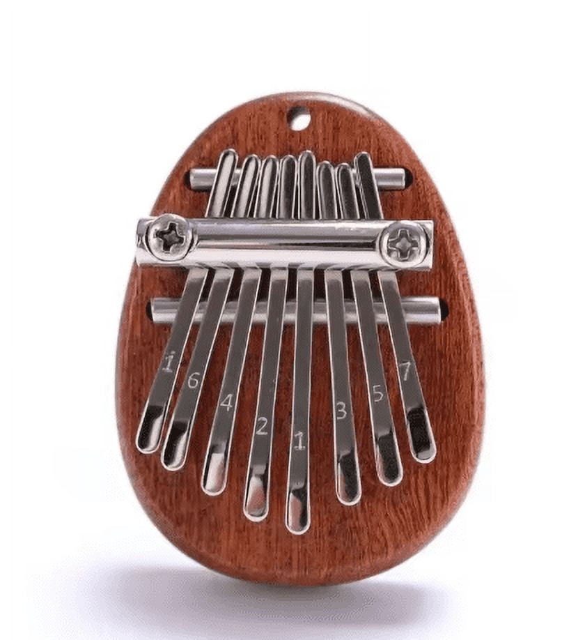 8 Key Mini Wooden Kalimba High Quality Exquisite Finger Thumb Piano Marimba Musical Good Accessory Pendant Gift
