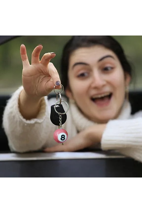 8 Keychain Fashion Accessory Durable Stylish Key Holder For Keys Bags Everyday Use Compact Lightweight Secure Hook