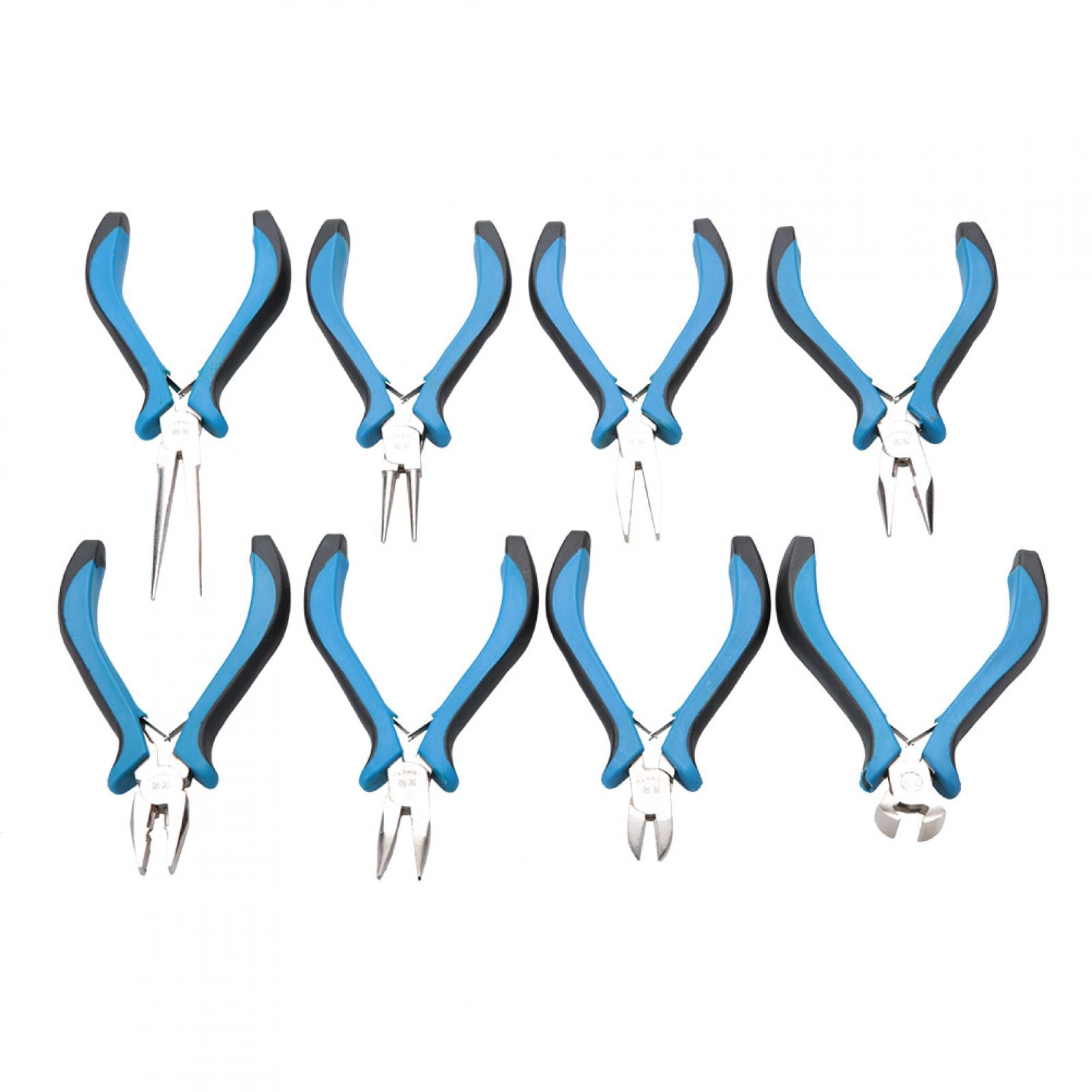 8 Kinds of Jewelry Repair Tool Steel Pliers Wire Cutter Flat Nose