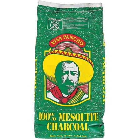 8 LB Bag of Authentic & Natural 100% Mesquite LUMP Charcoal, Handmade