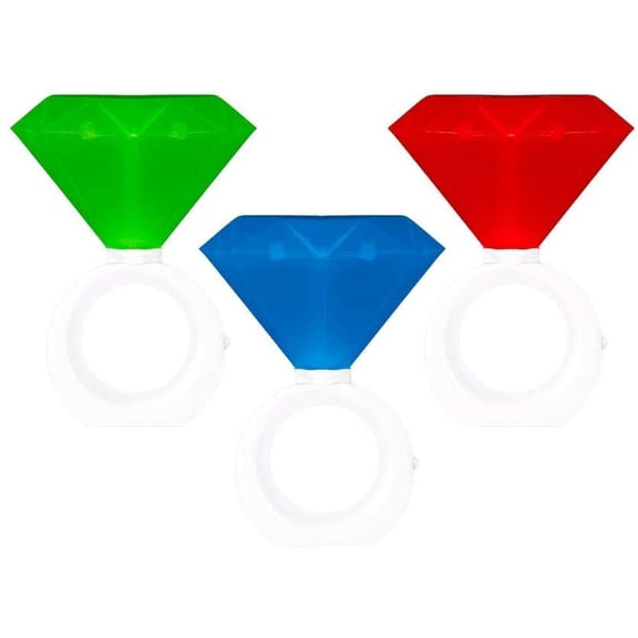 8" LED Diamond Ring Lights; Its a lamp (1 Piece Random Color)