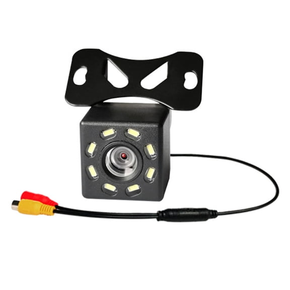 8 LED HD Car Backup Camera, 170 Wide Angle, IP68 Waterproof, Night Vision, Reverse Parking Assist