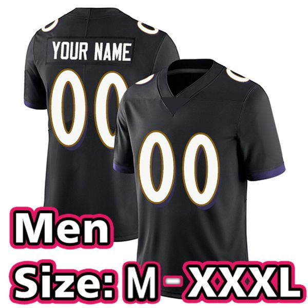 8 Lamar Jackson Baltimores Raven Football Jersey Zay Flowers Kyle Hamilton Justin Tucker Roquan 