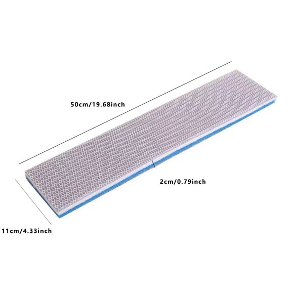 8 Layer Reusable Aquarium Honeycomb Filter Sponge Pad Strong Bio Filter Media for Fish Tank and Pond - Easy to Cut and Clean