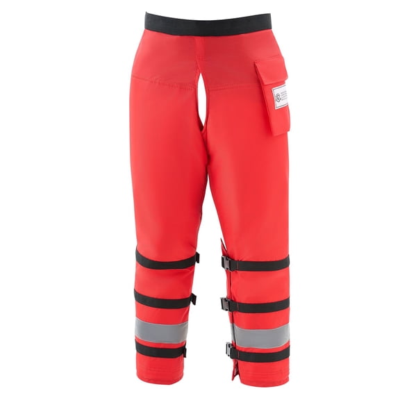 8 Layer Wrap Style Chainsaw Chaps for Men Women Adjustable Waist Belt Gear Pocket Safety Protective Logging Gear Large Class D