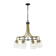 8 Light Chandelier In Industrial Style 28 Inches Wide By 28 Inches High     -Traditional Installation Z-Lite 466-8Mb-Obr