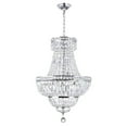 thumbnail image 1 of CWI Lighting Stefania 8 Light Down Transitional Metal Chandelier in Chrome, 1 of 6