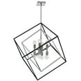 thumbnail image 1 of 8 Light Pendant, Polished Chrome & Matte Black Finish, 1 of 1