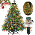thumbnail image 1 of 8 Lighting Modes 400 LED Christmas Light Indoor, Green Wire Fairy Light, Christmas Tree String Lights for Xmas Decorations, Decor for Patio Dorm Classroom Bedroom Holiday Party Garland Festival, 1 of 4