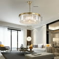 thumbnail image 1 of 8 Lights Modern Luxury Crystal Chandelier Ceiling Lighting Bedroom Fixture Decor, 1 of 10