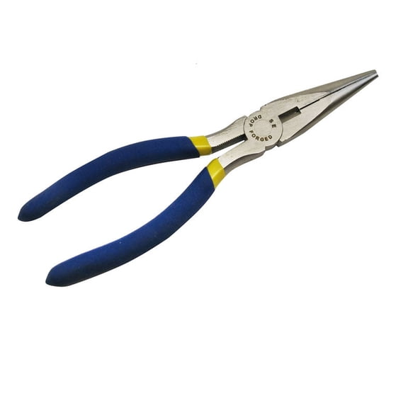 8" Long Nose Titanium Finish Plier