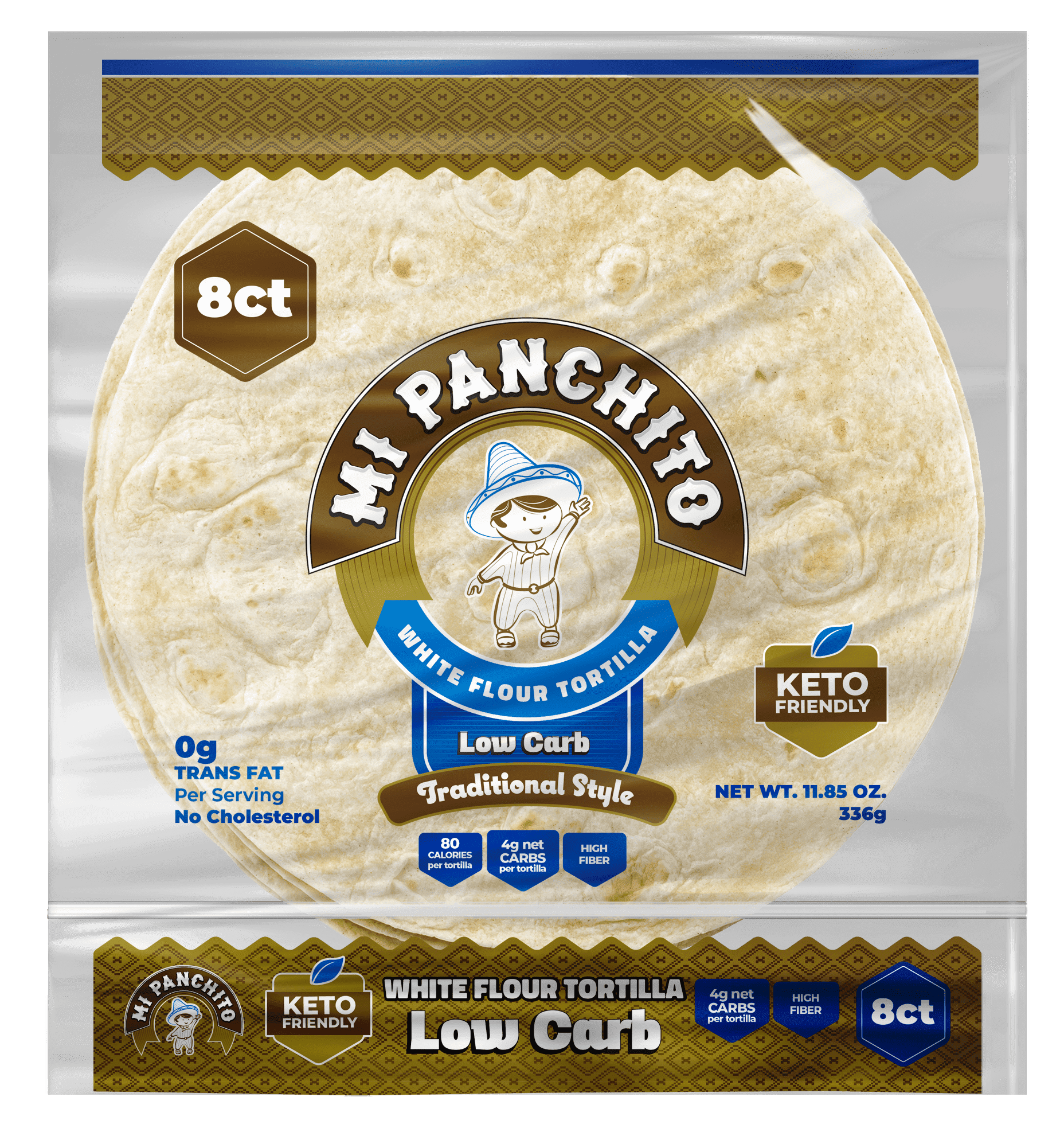 8" Low Carb Tortilla