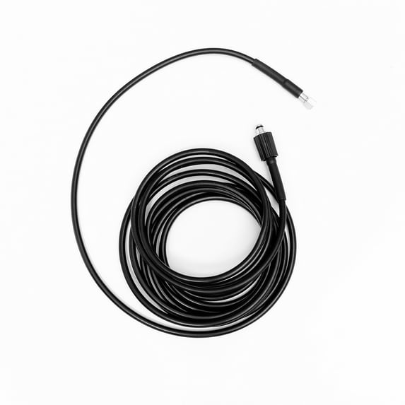 UKCOCO Black Pressure Washer Extension Hose for Cold Water with Durable Construction