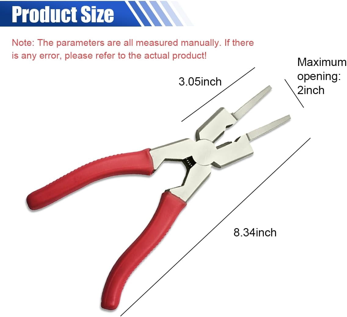 Handook 8 Inch MIG Welding Pliers - Multi-Function Anti-Rust Pliers For Welding, Cutting, Cleaning