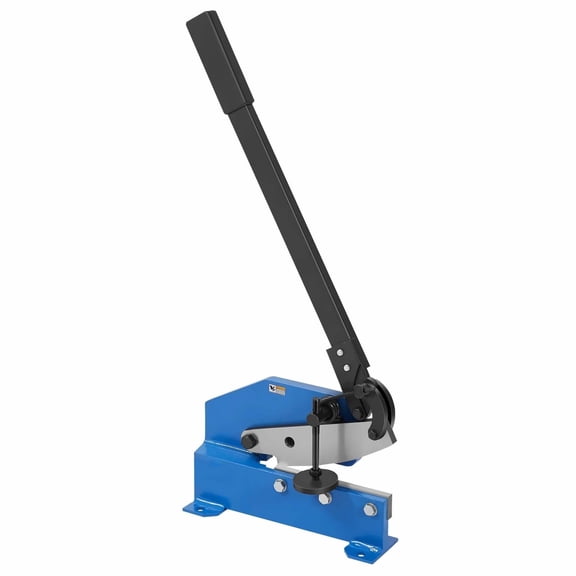 8" Manual Hand Plate Shear - Metal Sheet Cutter for Steel, Aluminum, Copper - Benchtop Tool for Builders & DIY