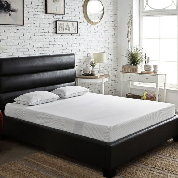 8" Mattress, King - Cooling Copper For A Peaceful And Restful Night 8 Inch Memory Foam Mattress Sleeping Experience