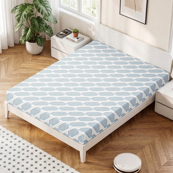 Gexpusm 8" Full Mattress,Cooling Memory Foam Mattress in a Box,Pressure Relieving,Medium Firm