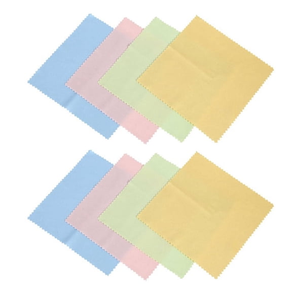 8 Microfiber Optical Cleaning Cloth Dvd Lcd Camera Lens Screen Clean Cloth Towel