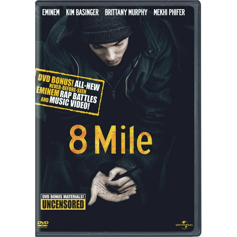 Universal Studios 8 Mile (DVD) - Drama, Eminem, Rap Battles