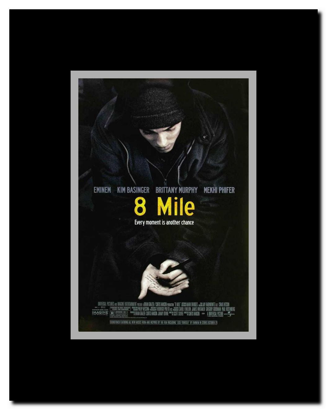 8 Mile Framed Movie Poster