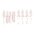 thumbnail image 1 of 8 Models Clothing Design Style Drawing Template Ruler Ruler School, 1 of 8