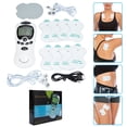 thumbnail image 1 of 8 Modes Electronic Portable Handheld Pulse Massager Muscle Stimulator Rechargeable Meridian Pain Relief Electro Therapy Machine for Home, 1 of 8