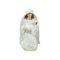 8"Nativity Set Nativity Decoration Nativity Sets & Figures Nativity Figures Manger Scene Nativity Set – Nativity Scene With Manger, Holy Family Hand-Painted Resin Indoor Holiday Display, A