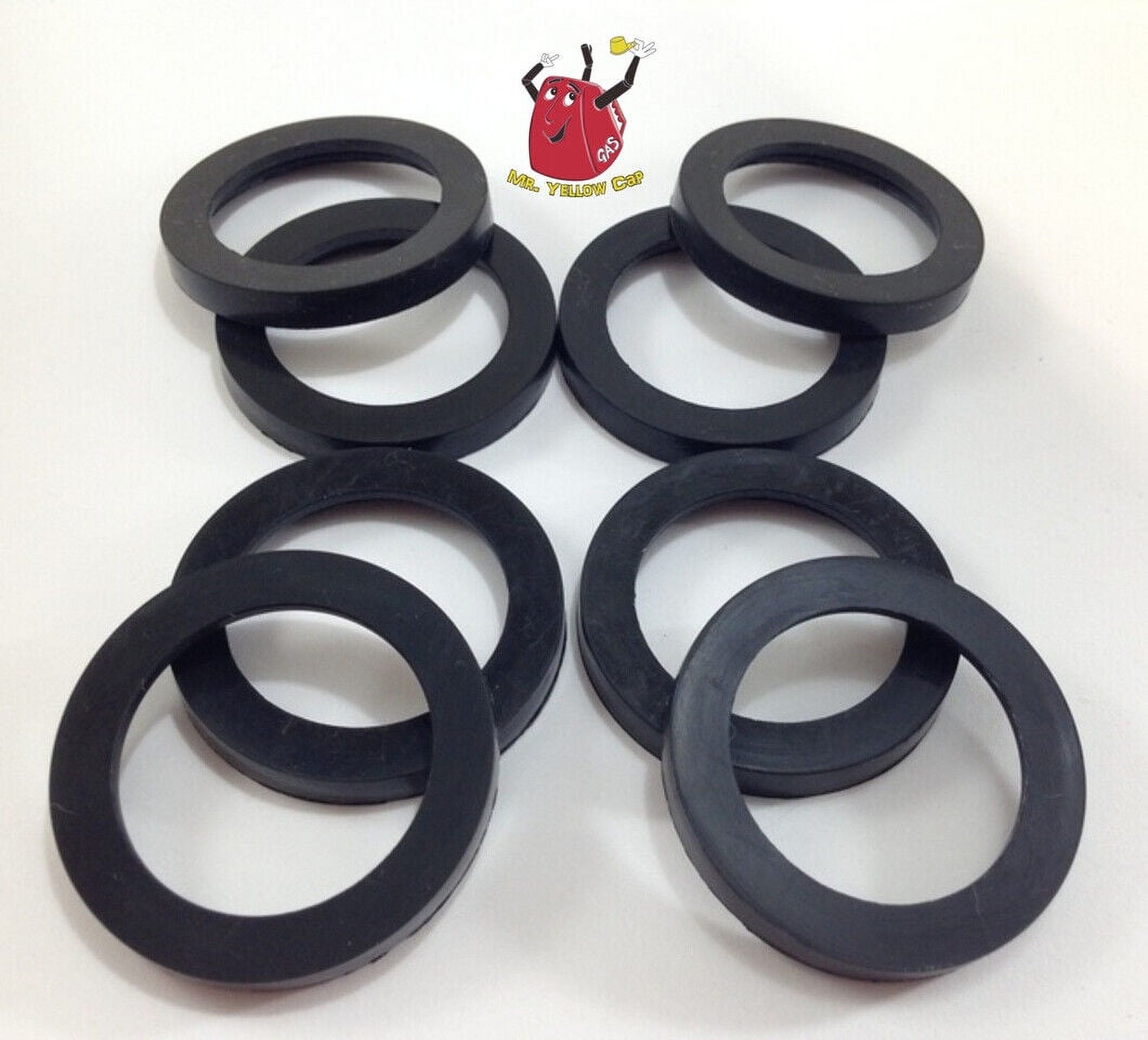 8 New Rubber Gaskets Gas Can Spout Gott Rubbermaid Blitz Wedco Scepter