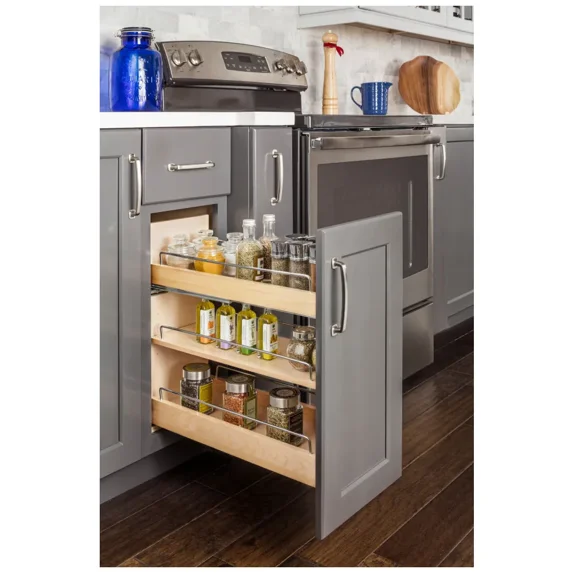 8" "No Wiggle" Soft-close Under Drawer Base Pullout