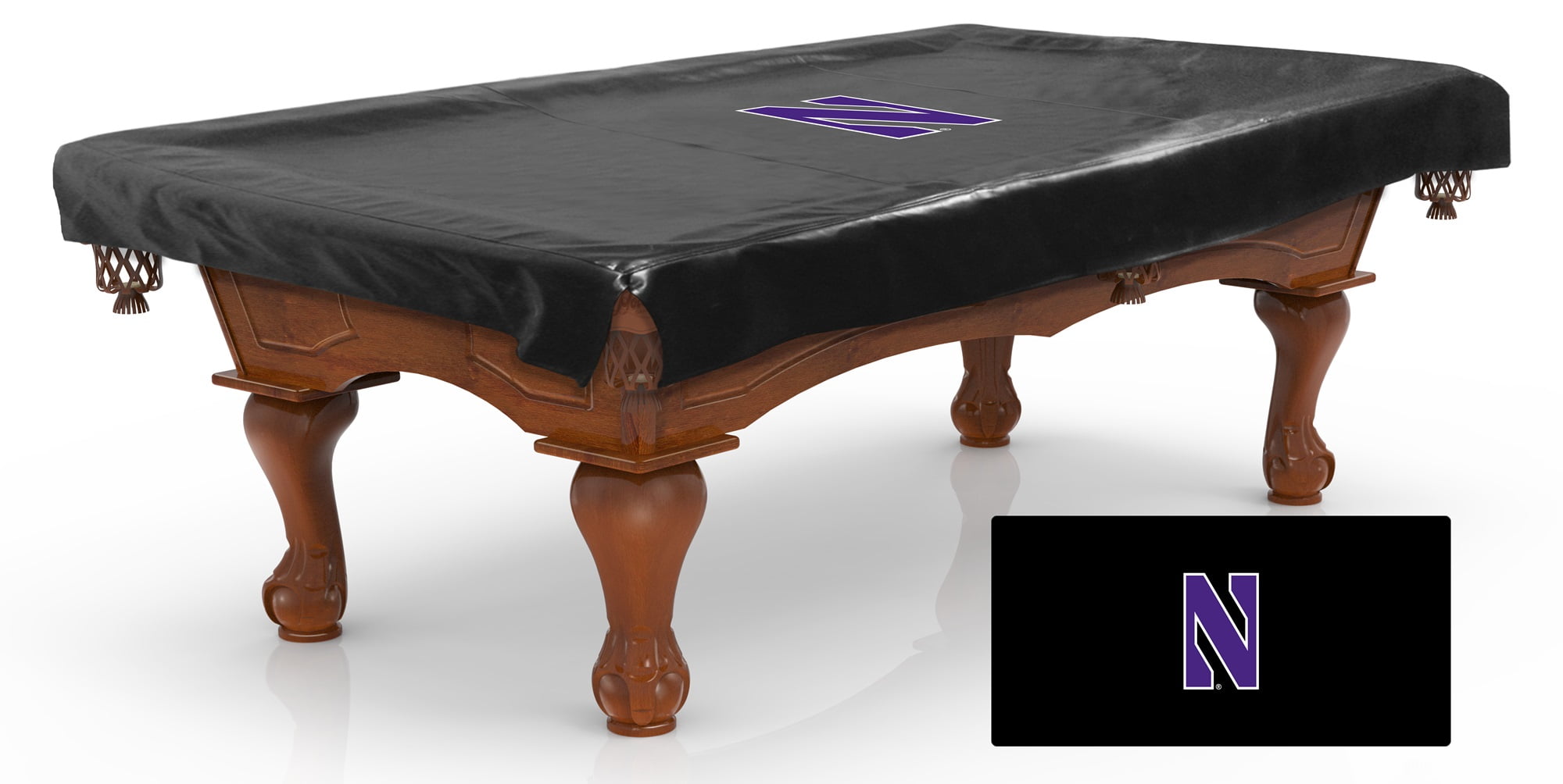 8' Northwestern University Pool Table Cover - Walmart.com