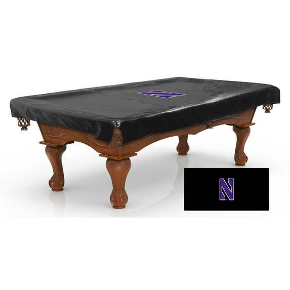 8' Northwestern University Pool Table Cover
