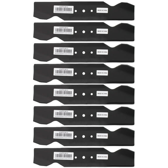 (8) Notched Blade fits MTD 742-0487 742-0487A 942-0487A 32" Deck