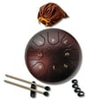8 Note 6 in Beginner Steel Tongue Percussion Drum Set with Mallets