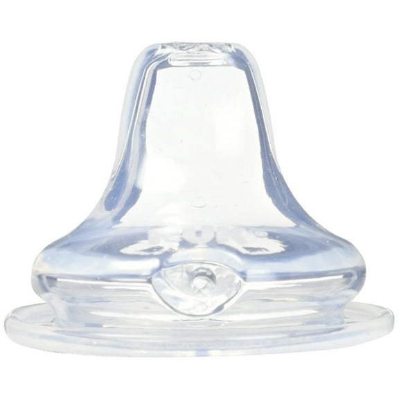 8 Nuk Clear Silicone Replacement Spouts