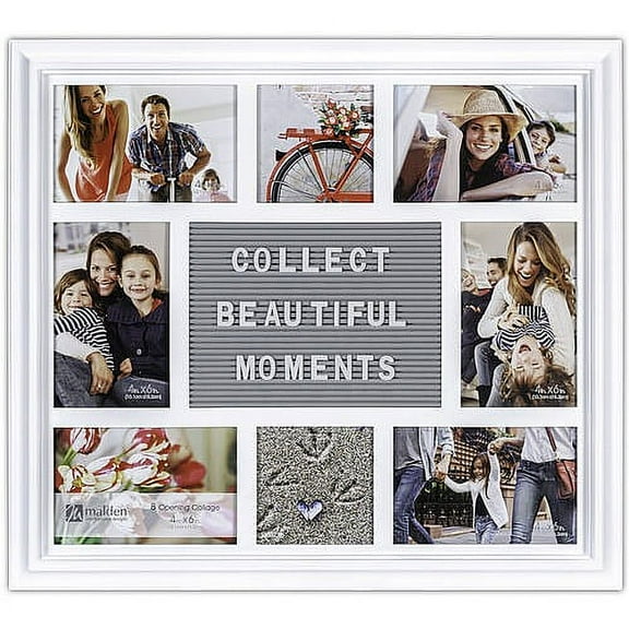 8-OPENING LETTERBOARD white frame by Malden