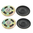 thumbnail image 1 of 8 Ohm 0.5W Metal Shell DVD Internal Magnet Speaker Loudspeaker 40mm 4pcs, 1 of 1